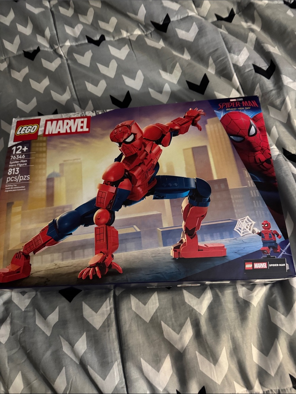 LEGO Marvel Spider-Man Buildable Figure in Red and Blue